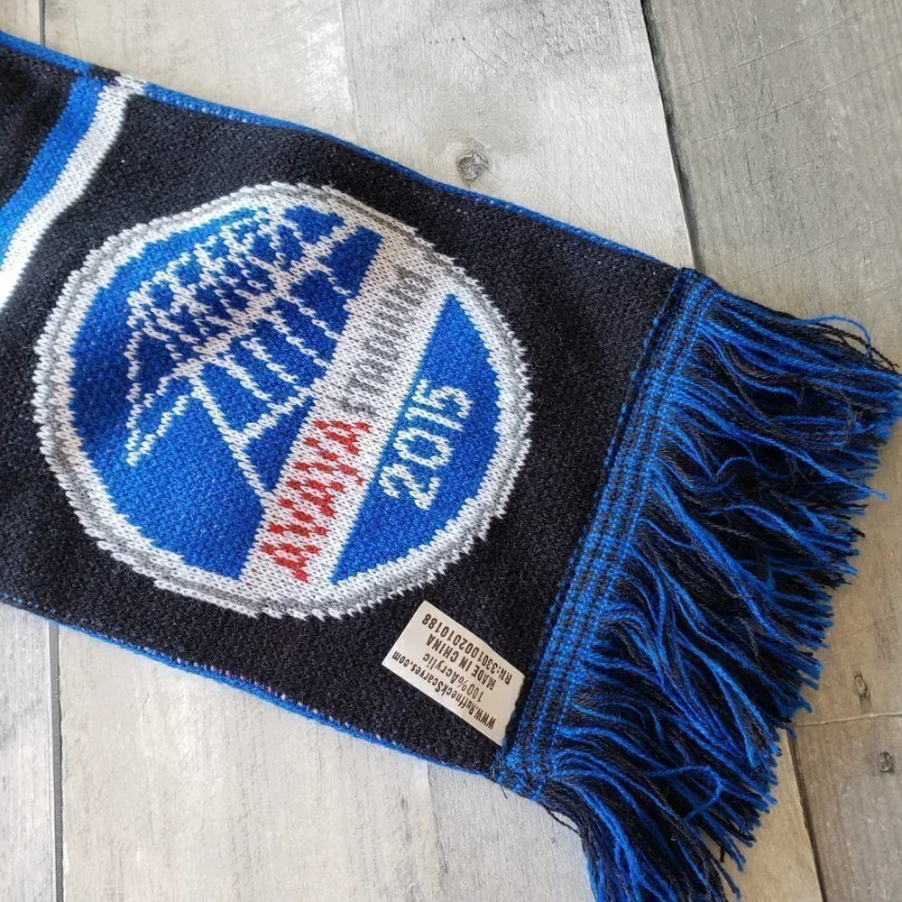 NWT - San Jose Quakes Earthquakes Soccer Football Fan Scarf MLS ~2015 Inaugural